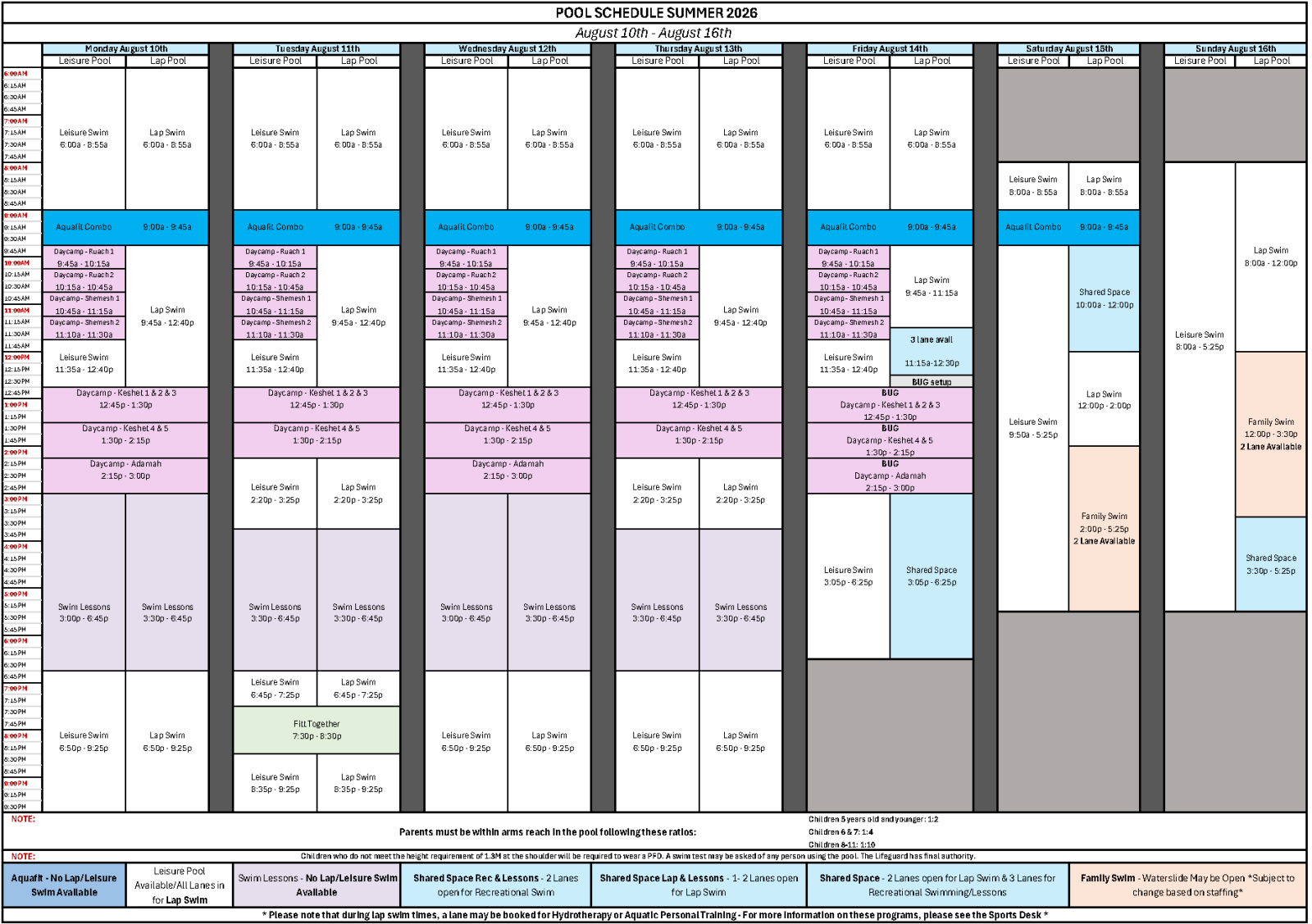 August 10-16
