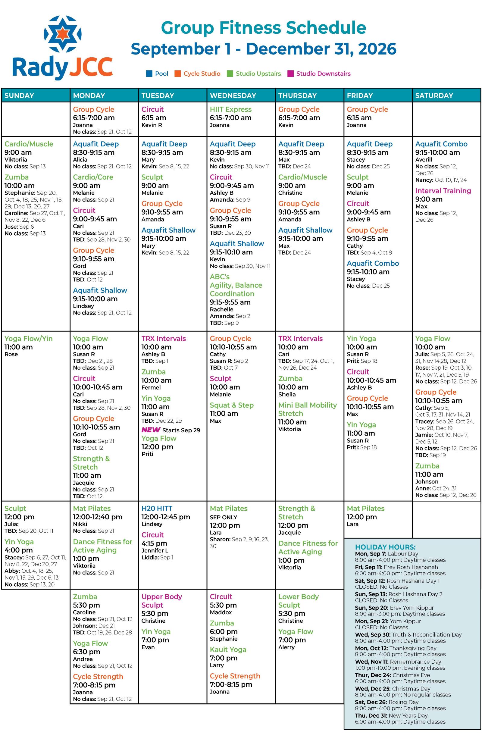 group sched