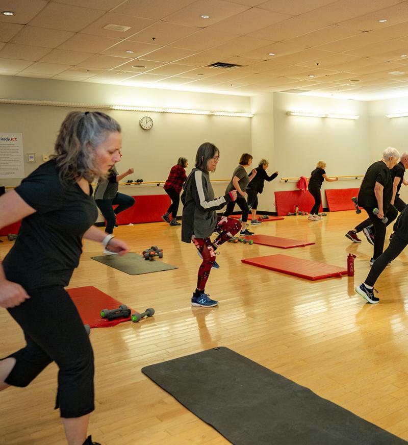 fitness class
