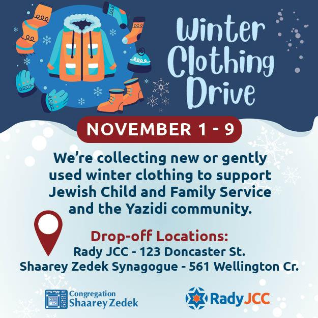 Winter Clothing Drive