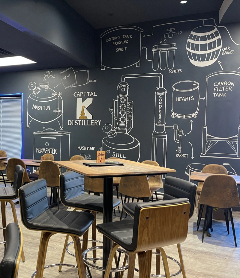 Capital K Distillery Tasting Room