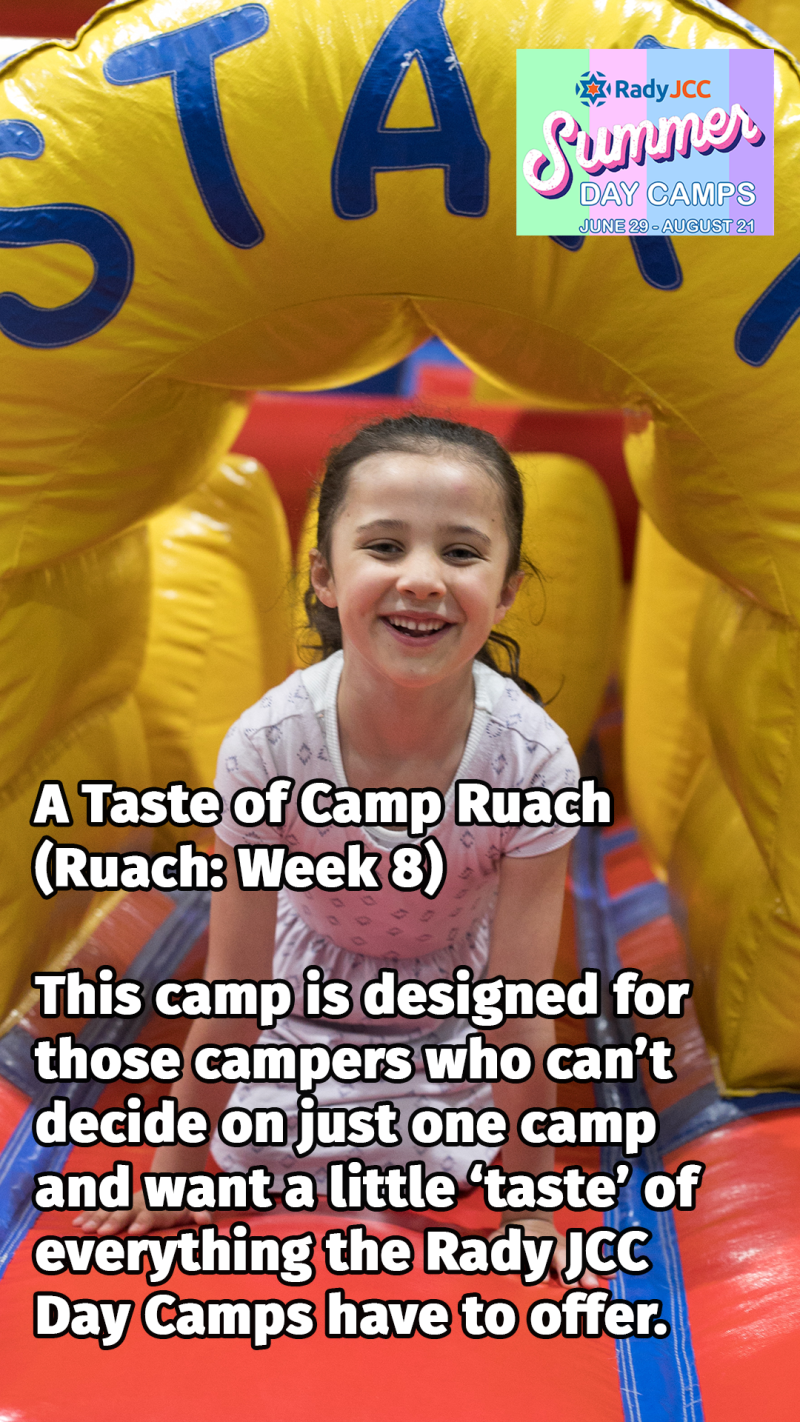 taste of camp ruach