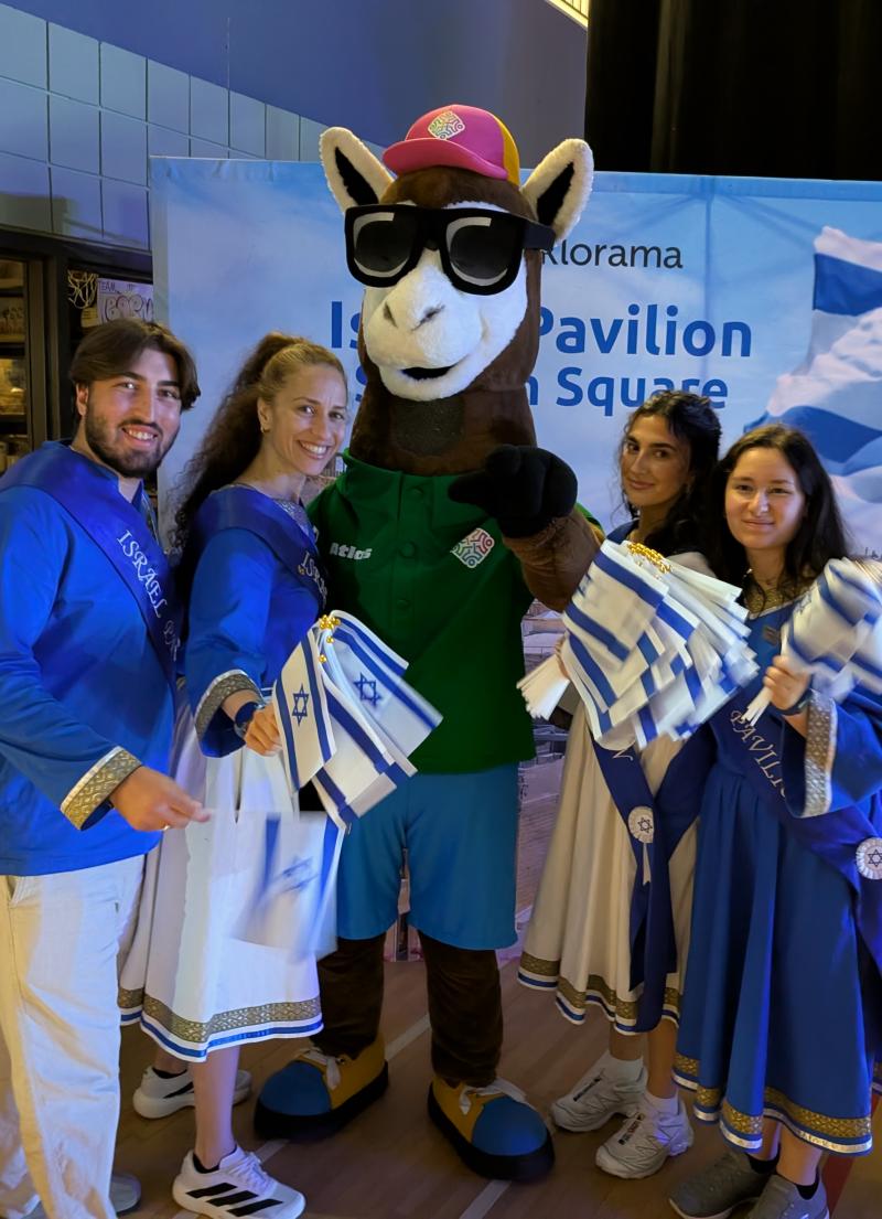 ambassadors with llama